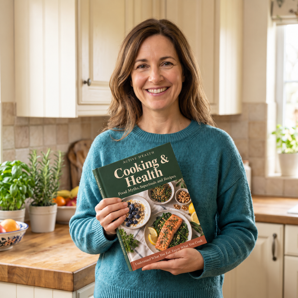 Reader holding Cooking and Health