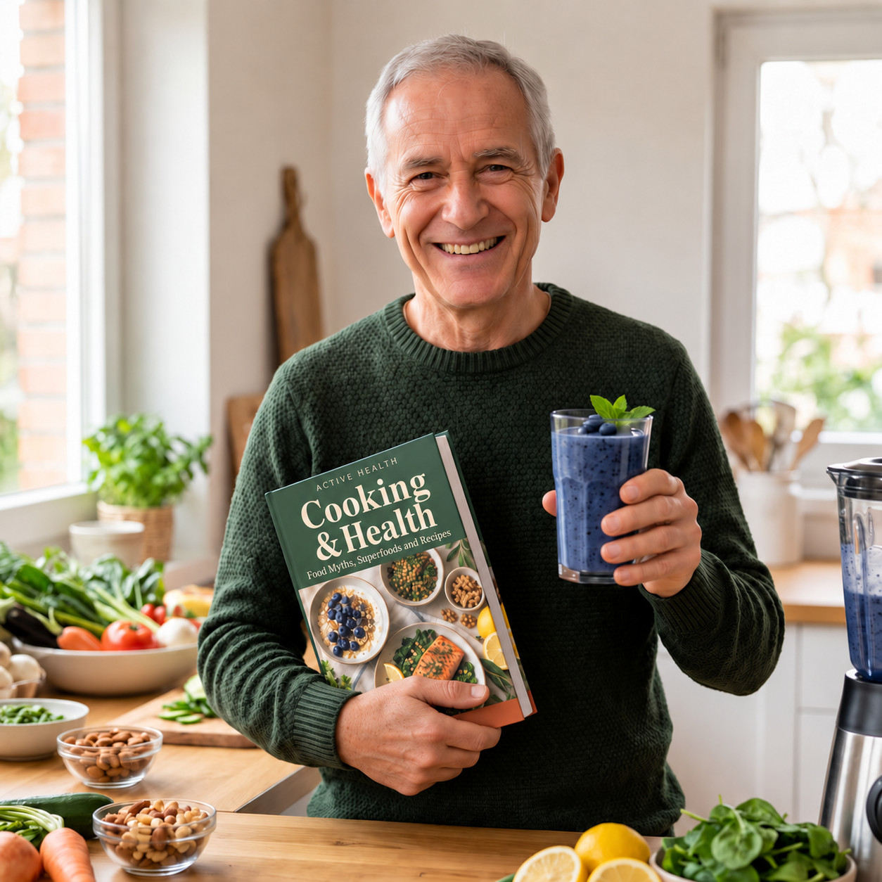 Reader holding Cooking and Health