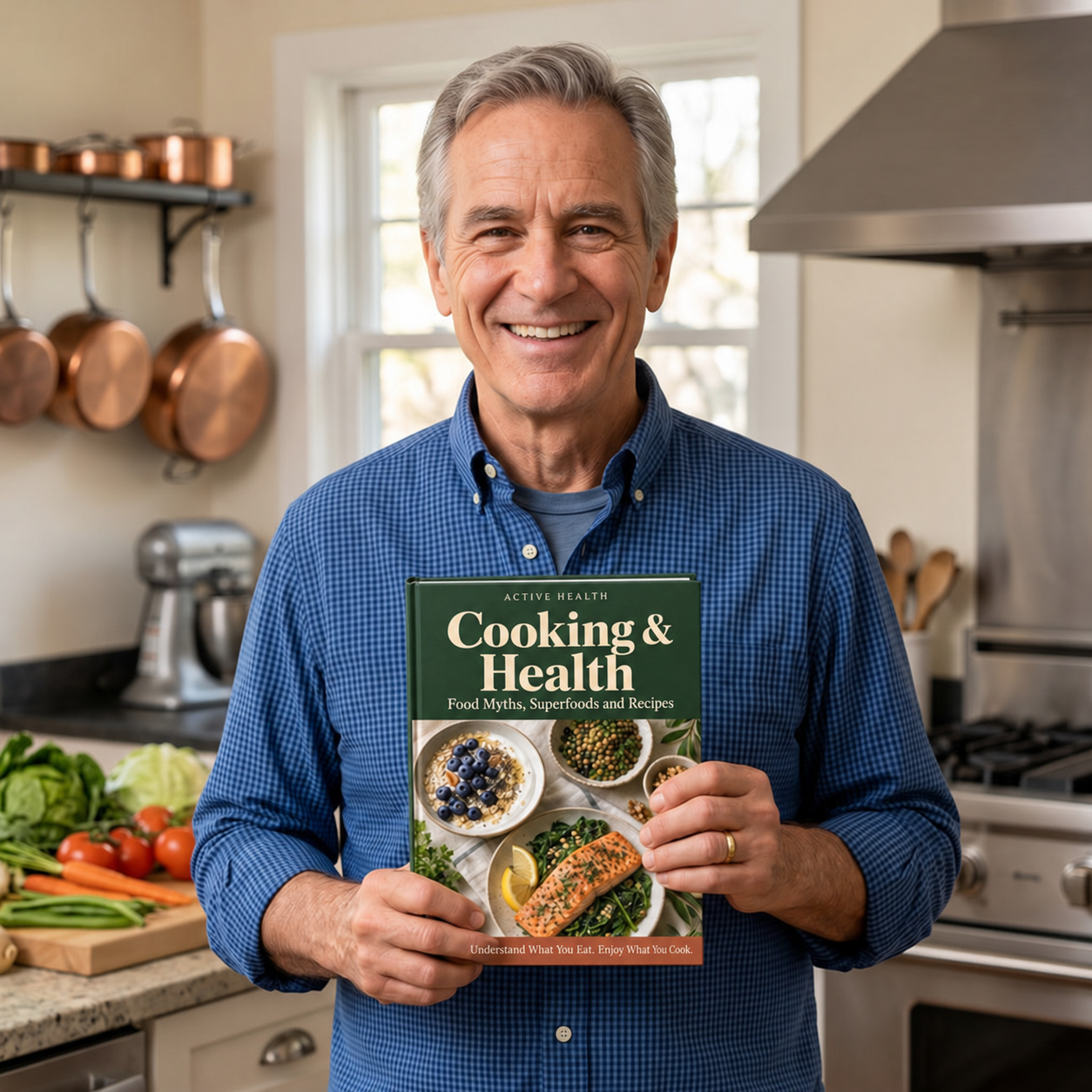 Reader holding Cooking and Health