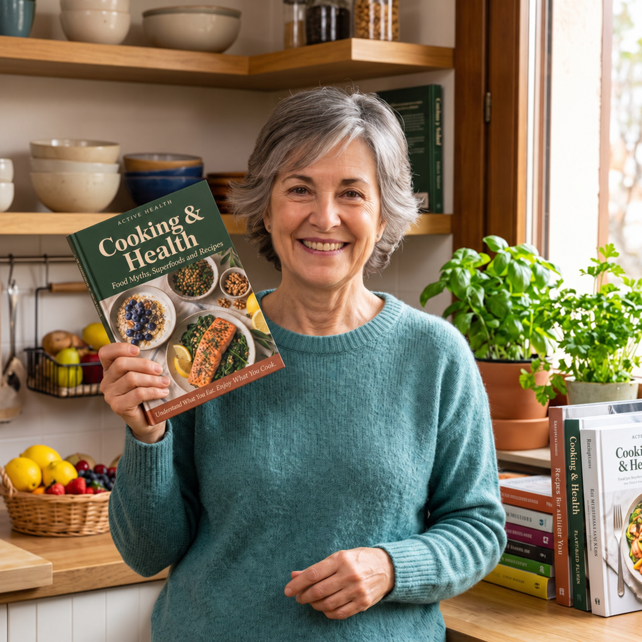 Reader holding Cooking and Health